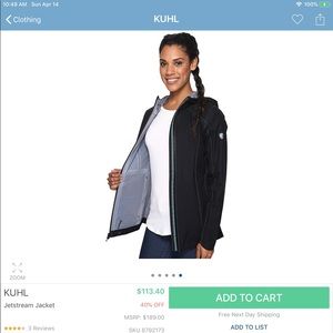 Khul Jetstream jacket (rain jacket)